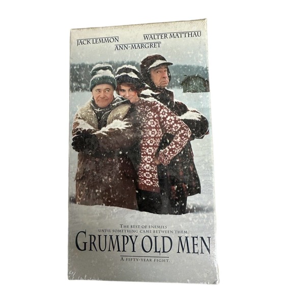 Grumpy Old Men (VHS, 1994) Walter Matthau, Jack Lemmon, Brand New Sealed - Picture 1 of 2
